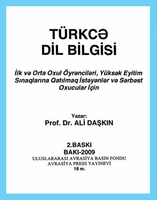 Türkce Dil Bilgisi - Ali Daşkın